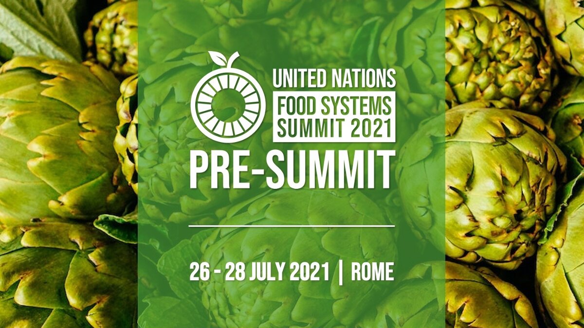United nations food systems summit 2021 promotional graphic