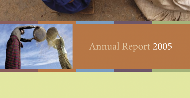 2005 annual report cover